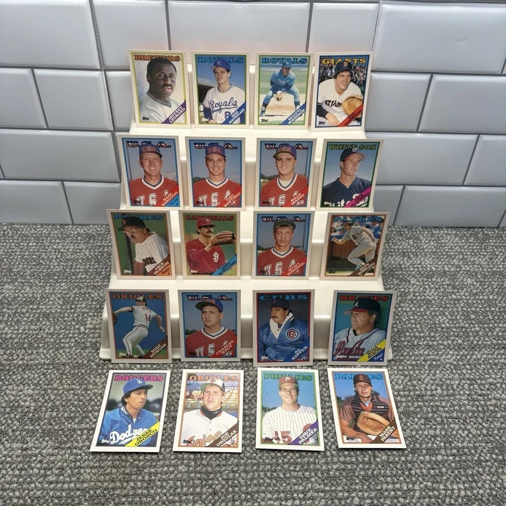 1988 Topps Baseball‎ Traded Series Complete Set Abbott Robinson
